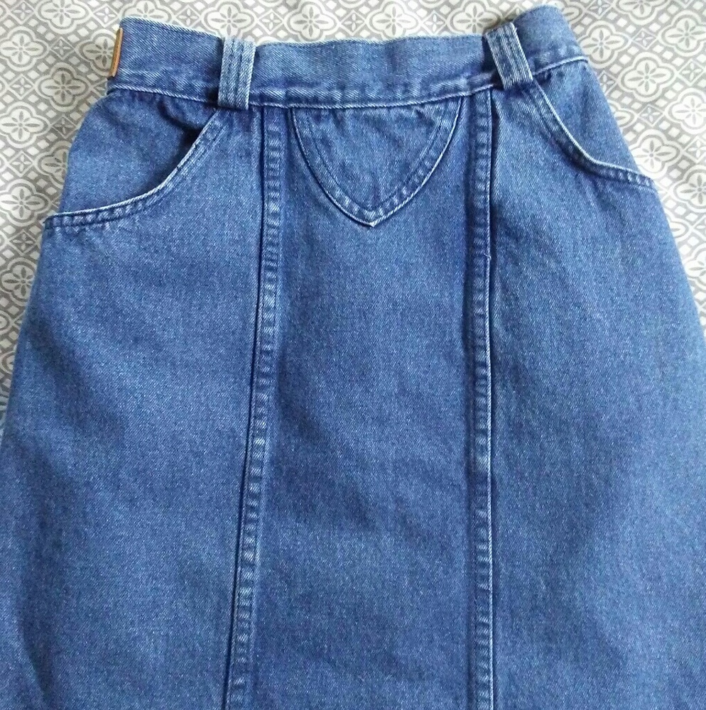80s Jeanjer Jordache skirt womens vtg
